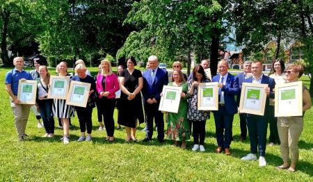 Kamniku na Zelenem dnevu slovenskega turizma za trajnostne dosežke ponovno podeljen zlati znak Slovenia Green (18)